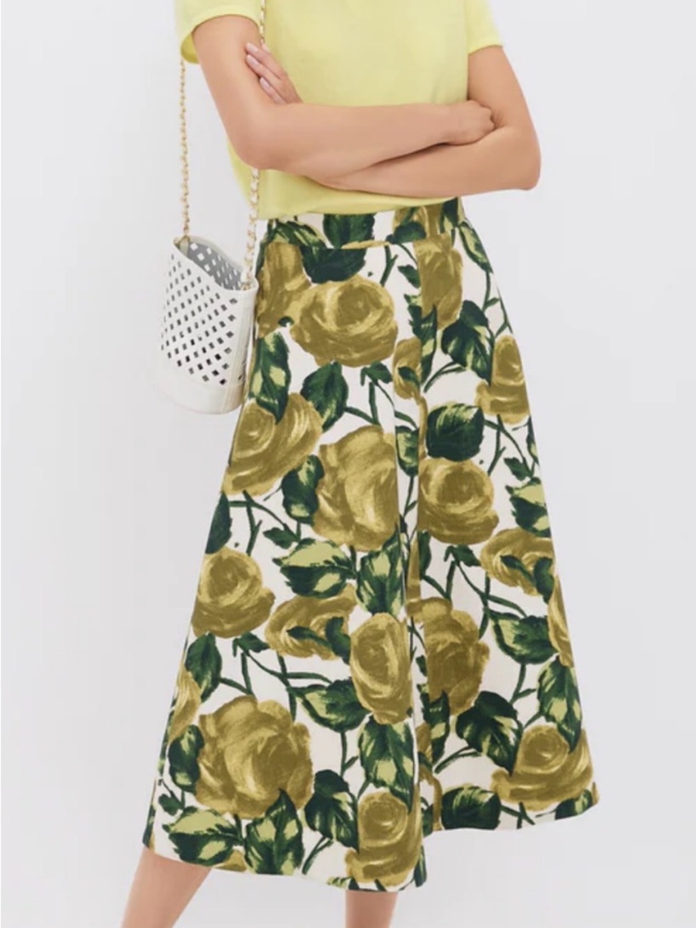 Tuckernuck NWT Giverny Gardens Andrea Circle Skirt size XXS